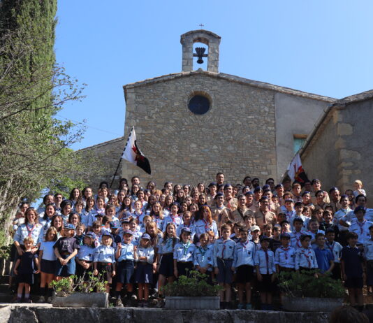 Acampada de inicio de curso de Guías y Scouts de Europa