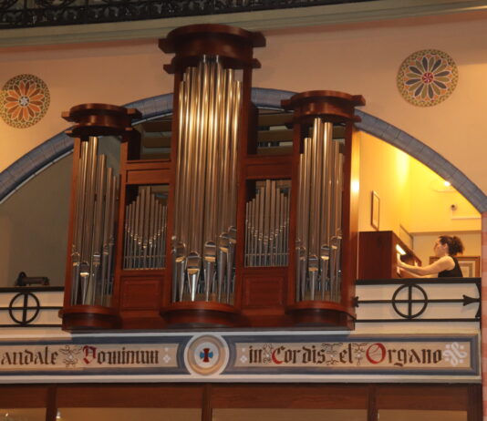 El concierto de órgano, acto final de las fiestas en Santa María del Remei